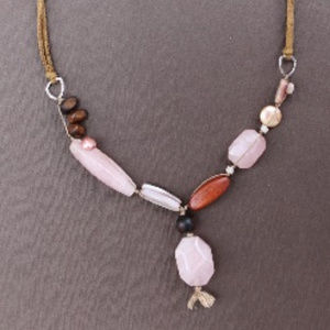 Silpada Pink Freshwater Pearls Rose Quartz
